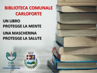 00 00 UN LIBRO UNA MASCHERINA CARLOFORTE