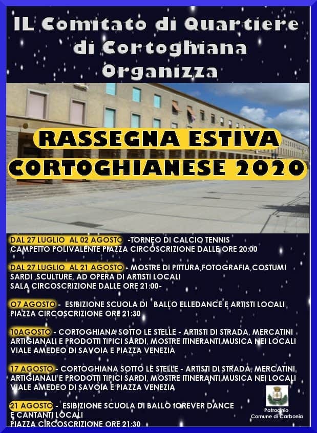 07 26 20 Rassegna Estiva Cortoghianese 2020