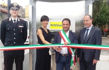Inaugurazione ATM Postamat Sennariolo