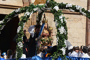 Simulacro madonna monserrat piccola