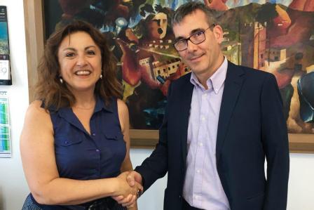 Sindaco Paola Massidda e lassessore Antonio Guerrieri