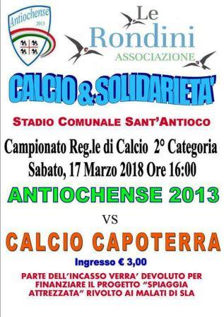 partita calcio solidale