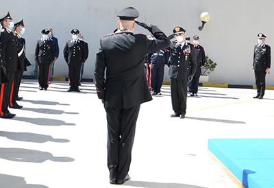 visita burgio ai carabinieri