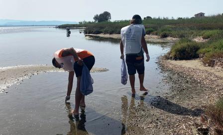 volontari al lavoro sa barra