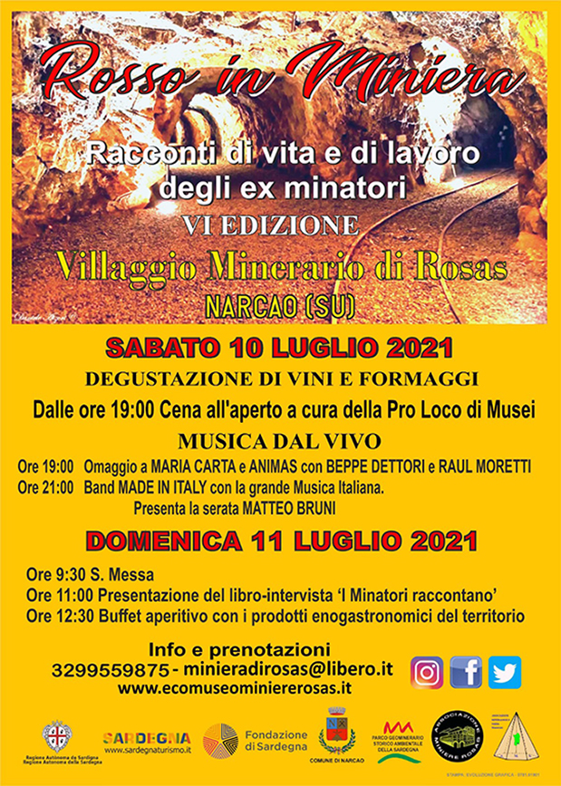 Locandina Rosso In Miniera Definitiva