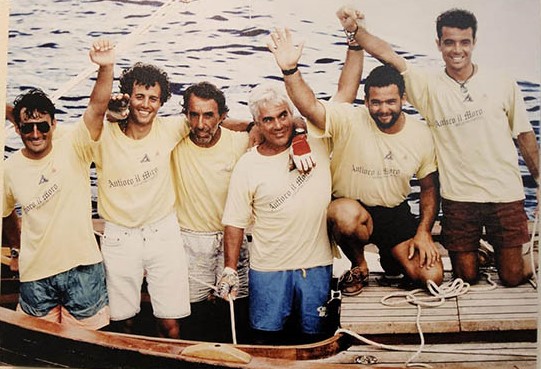 equipaggio gozzo antioco il moro con skipper aandrea mura per tdp